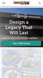 Mobile Screenshot of legacysignsoftexas.com